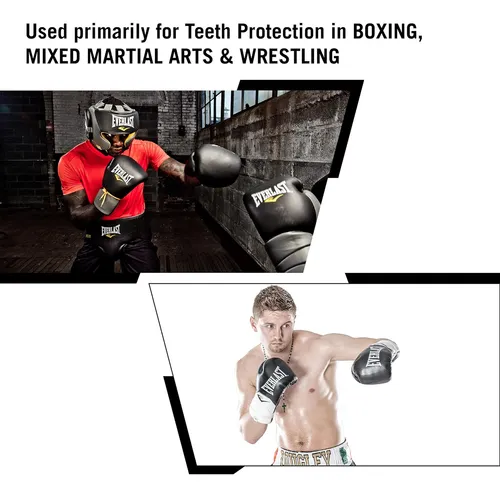 Everlast 4410be Doble Guarda Bucal Negro