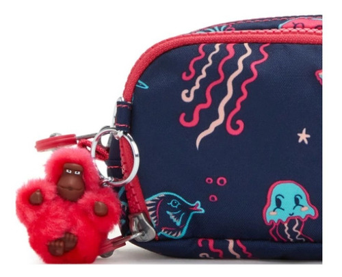Imagem 3 de 4 de Estojo Escolar Gitroy Kipling Novas Cores E Estampas