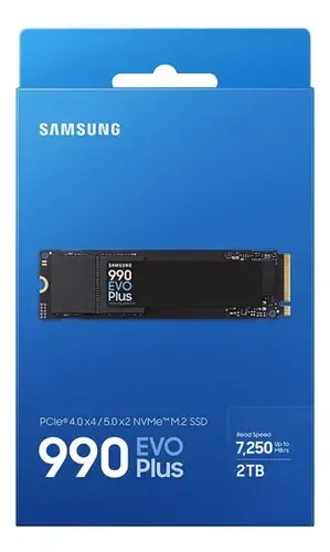 Ssd Samsung 990 Evo Plus 2tb Nvme M.2 - Pcie 4.0/5.0 - Leitura