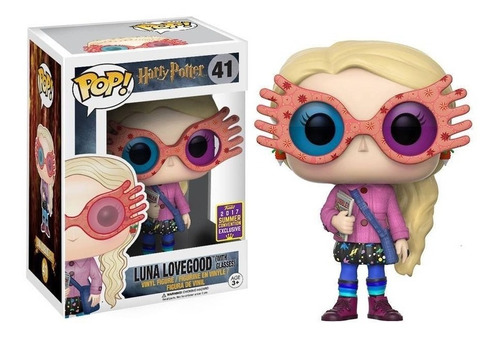 Funko Pop! Luna Lovegood Lentes Harry Potter Sdcc + Protecto