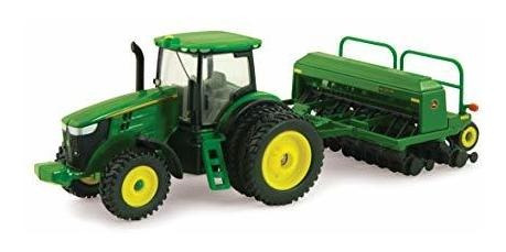 Ertl Collectibles Tractores John Deere 7215r Con Sembradora 