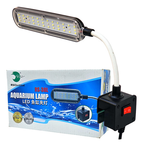 Luminária De Led Rs-58l P/ Aquários De Até 50l Ou Sump-bivot BIVOLT