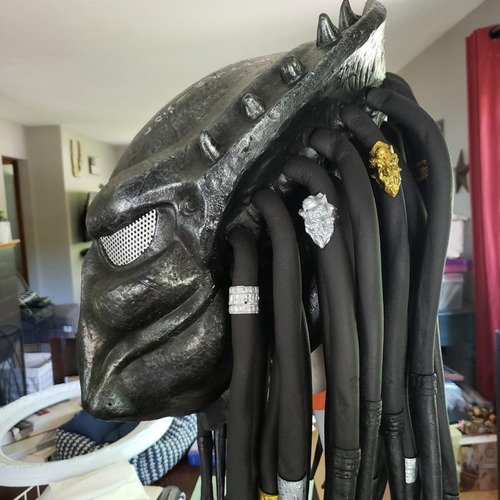 Máscara De Alienígena Contra Depredador De Cosplay Halloween