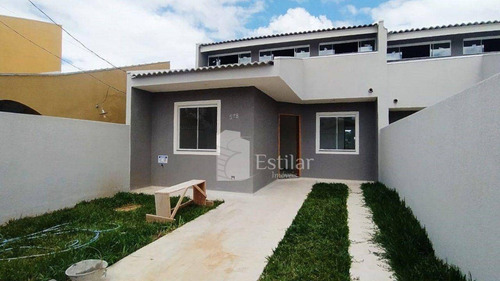 Imagem 1 de 15 de Casa 03 Quartos E 02 Vagas No Itália, São José Dos Pinhais - Ca0756