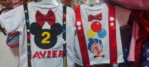 Conjunto Personalizados Niño Traje Mickey Mouse (Usado)