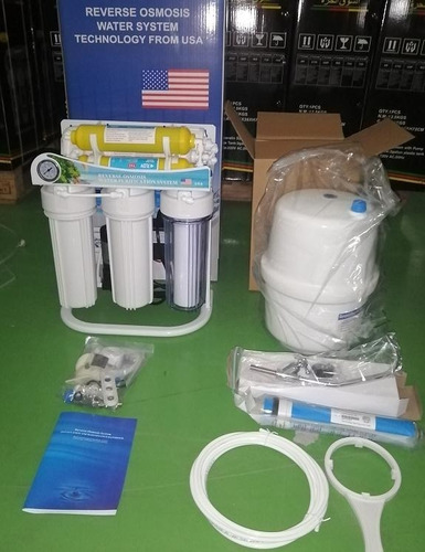 Imagen 2 de 2 de Oferta !!! Filtro Purificador Agua Osmosis Inversa 6 Etapas