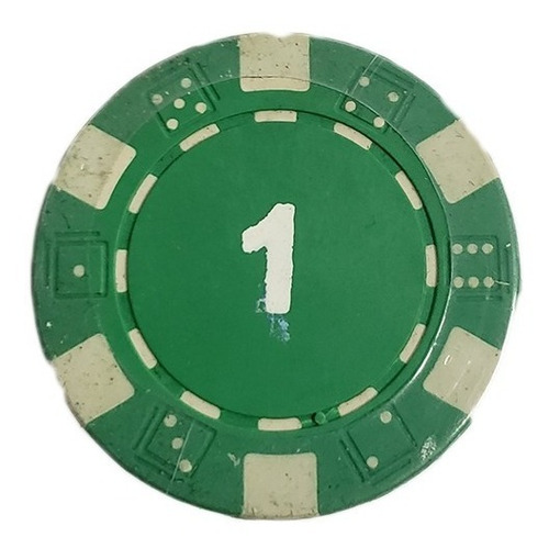 Imagen 1 de 7 de Tubo 25 Fichas De Poker Numeradas X 11.5grs