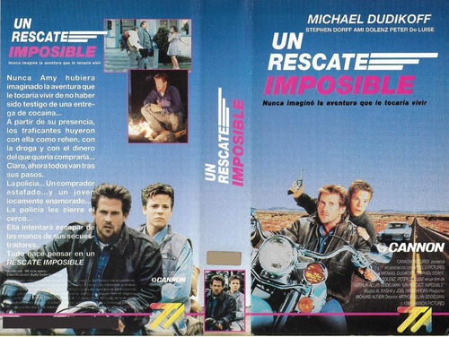 Un Rescate Imposible Vhs Michael Dudikoff Stephen Dorff