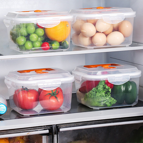 Recipiente Hermético De Almacenamiento De Alimentos A Prueba