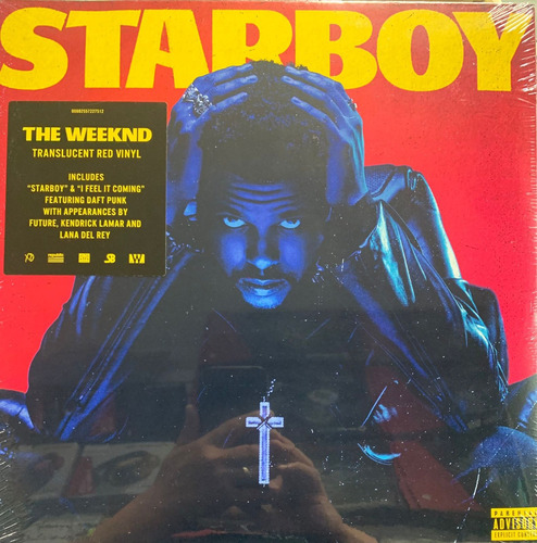 Disco Vinyl The Weeknd-starboy #1