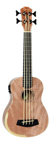 Ukulele Seizi U-bass Bora Bora Eletroacústico Com Bag