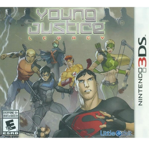 Jogo Young Justice Legacy Para Nintendo 3ds Midia Fisica