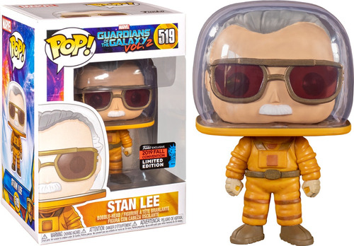 Funko Pop Marvel #519 Stan Lee Nycc Exclusive Nortoys