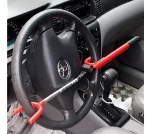 Imagen 5 de 12 de Trabavolante Antirrobo Volante-volante Auto Iael Tv-002