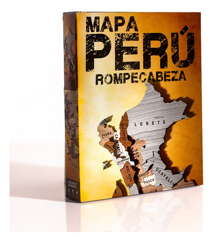 Puzzle 3d Mapa Del Peru- Edicion Especial