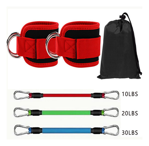 Set De Bandas Elásticas Para Fortalecer Tobillos Y Piernas