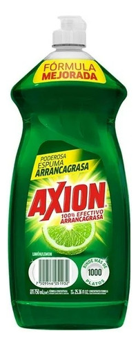 Lavatrastes Líquido Axion Limón 100% Efectivo Arrancagrasa