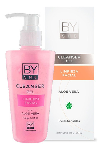 By She Cleanser Gel Limpieza Facial Piel Seborreica X 150g