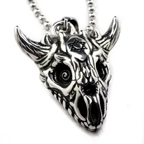 Comprar Dije Cabra Satán Baphomet Acero Inoxidable Pentagrama Craneo