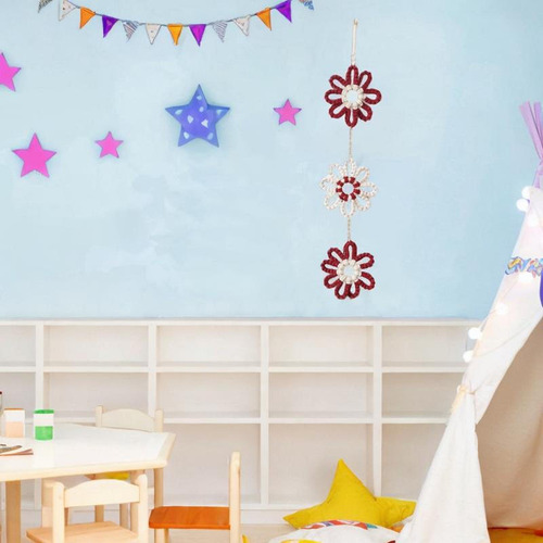 Tapiz Tejido Para Colgar En Pared, Bohemio, Moderno, Hecho A