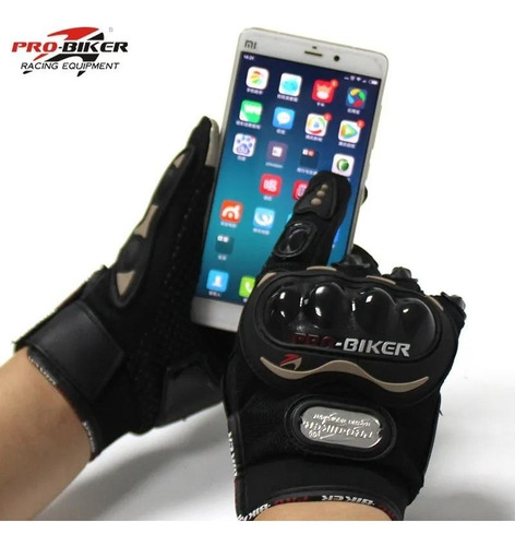 Imagen 8 de 9 de Guantes Universales Para Moto Calidad Profesional Everest.uy