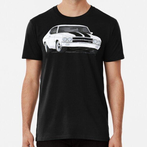 Remera 70 Chevelle Ss Dibujo Algodon Premium