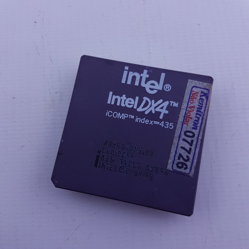 Imagem 1 de 2 de Processador Intel Dx4 Icomp 435 N:830