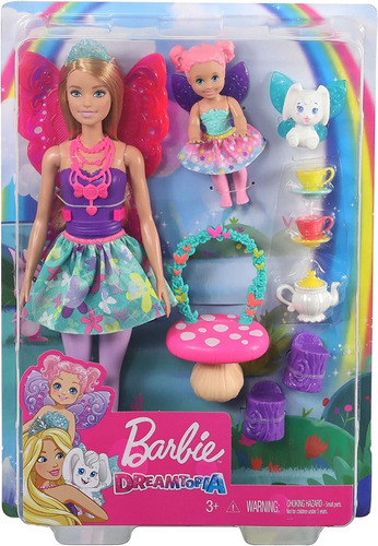 Barbie Dreamtopia Hadas Y Mascotas