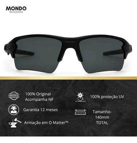 Óculos De Sol Oakley Flak 2.0 Xl Lente Prizm Matte Black