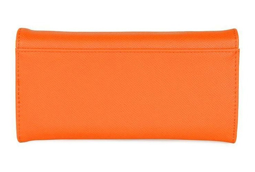 Billetera Mujer Flap-bessie Orange Kenneth Cole