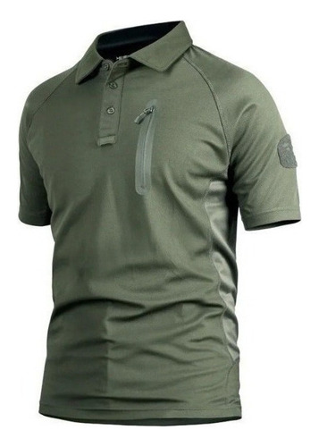Camiseta Táctica Para Hombre De Secado Rápido Transpirable M