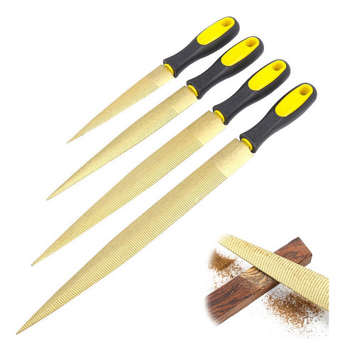 Juego De Limas Crystally-para Madera De 4 Pulgadas/6 Pulgada