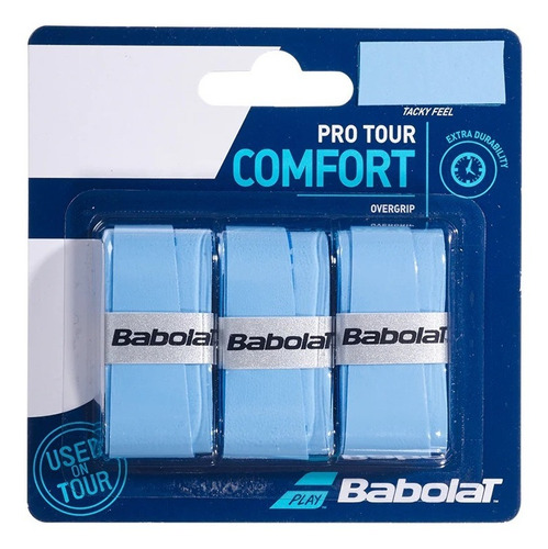Overgrip Babolat Pro Tour Raqueta Tenis Padel Tyttennis Color Azul