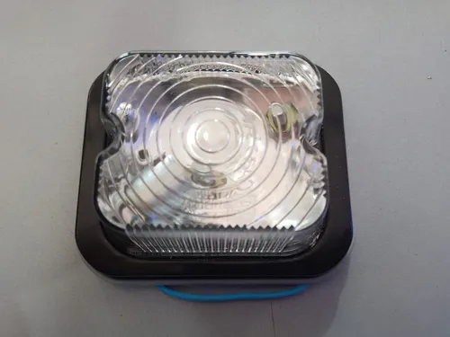 Faros Delimitador Cuadrado 5/15 W Cristal Ap-640