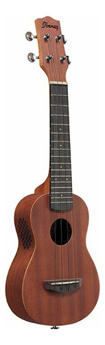 Ibanez Ukulele Soprano Uks100-opn Caoba Color Natural Natural