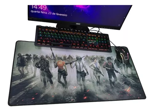 Mouse Pad Gamer Speed Extra Grande KaBuM