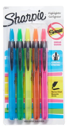 Resaltadores Sharpie Set 5 U Multi4