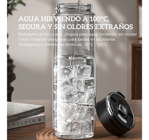 Taza Magnética Portátil Con Separador De Té 800ml Blanco Blanco
