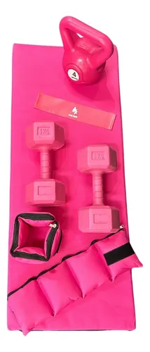 Kit Entrenamiento 1. Gimnasio En Casa. Fitness -vera-