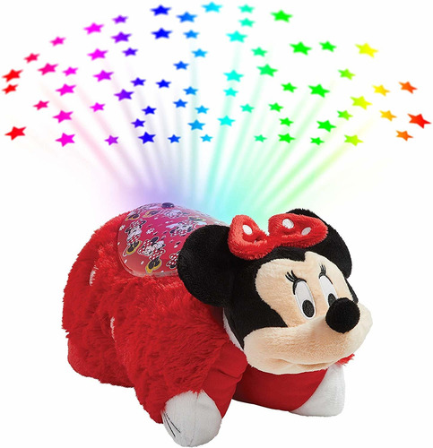 Pillow Pets Disney Rockin Los Puntos Ratón De Minnie Sleepti