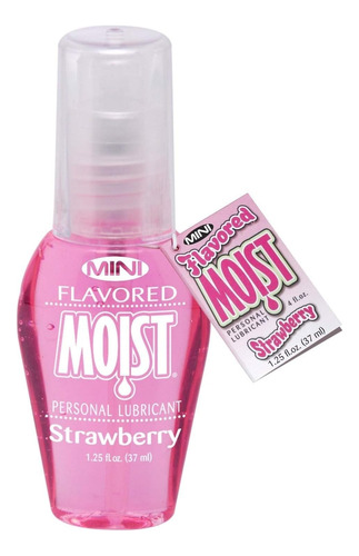 Lubricante Vaginal Moist  Mini 37ml Sabor Fresa