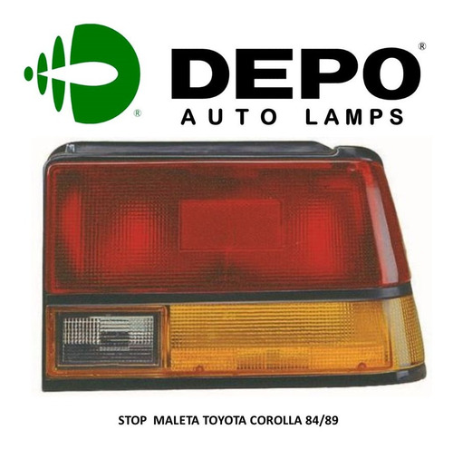 Faro Stop Derecho Toyota Corolla Avila 84-87 Depo