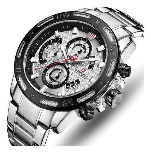 Relojes De Cuarzo Naviforce Chronograph De Lujo