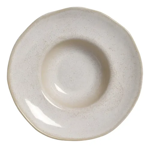 JOGO C/ 4 PRATOS DE MASSA ORGÂNICO LATTE Ø28x6,5CM 450ML PORTO