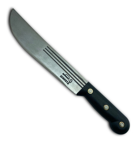 Machete tradicional legĂtimo de 3 rayas, corneta de 12 pulgadas