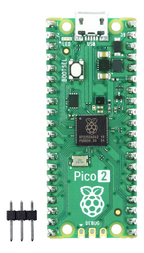 Kit Para Raspberry Pi Pico Header Rp2350 Microusb Cable