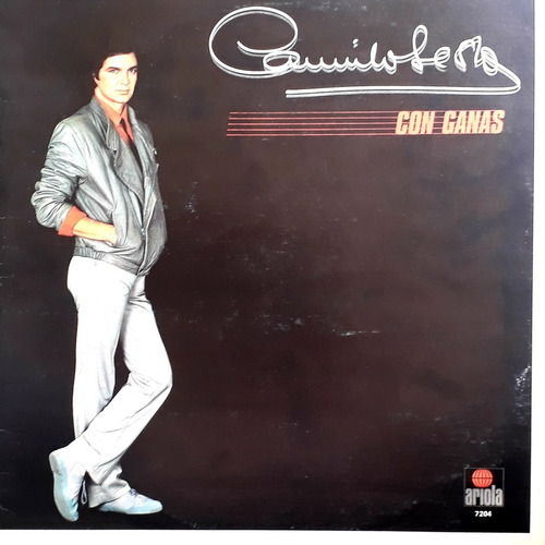 Disco Lp Camilo Sexto - Con Ganas