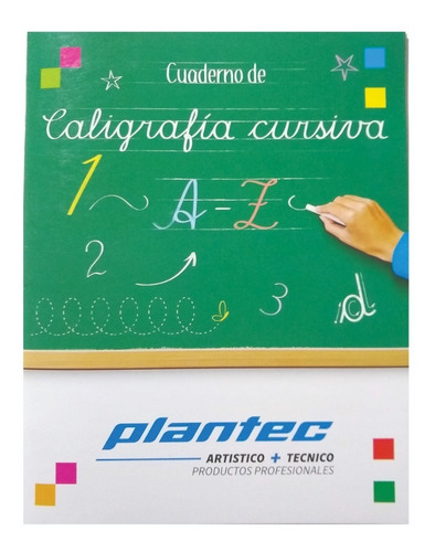 Cuaderno De Caligrafía Cursiva Plantec 19 X 24 Cm - M.castro