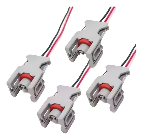 Kit 4 Conector Inyector Ssangyong Actyon 2.0 2007 - 2012