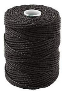 C-lon Tex 400 Cable Cuenta Peso Pesado Color Negro 1 Mm 39